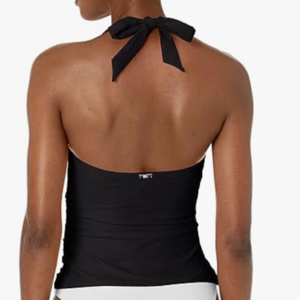 NWT Tommy Hilfiger Women's Standard Tankini Swimsuit Top - Picture 4 of 5